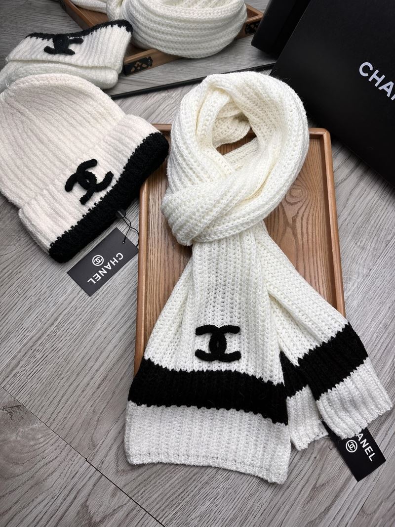 Chanel Caps Scarfs